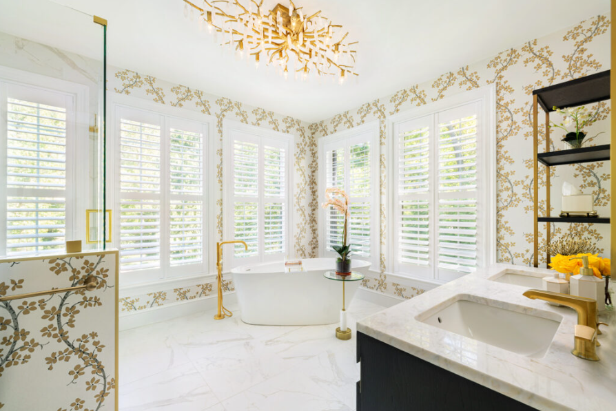 Bathroom Wallpaper Ideas for a Spa-Like Finish